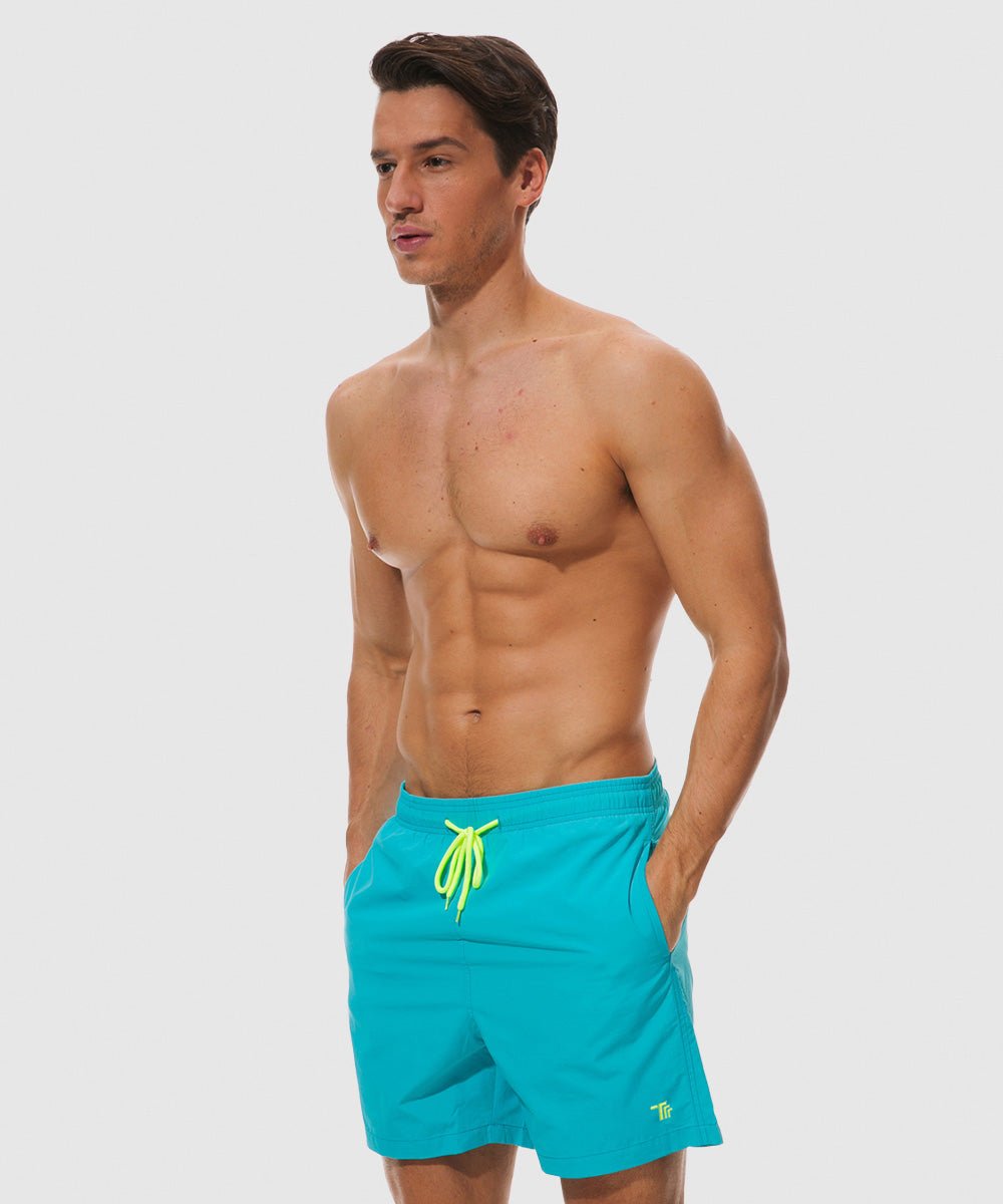 Men's Quick Dry Beach Shorts Swim Trunks - TBMPOY