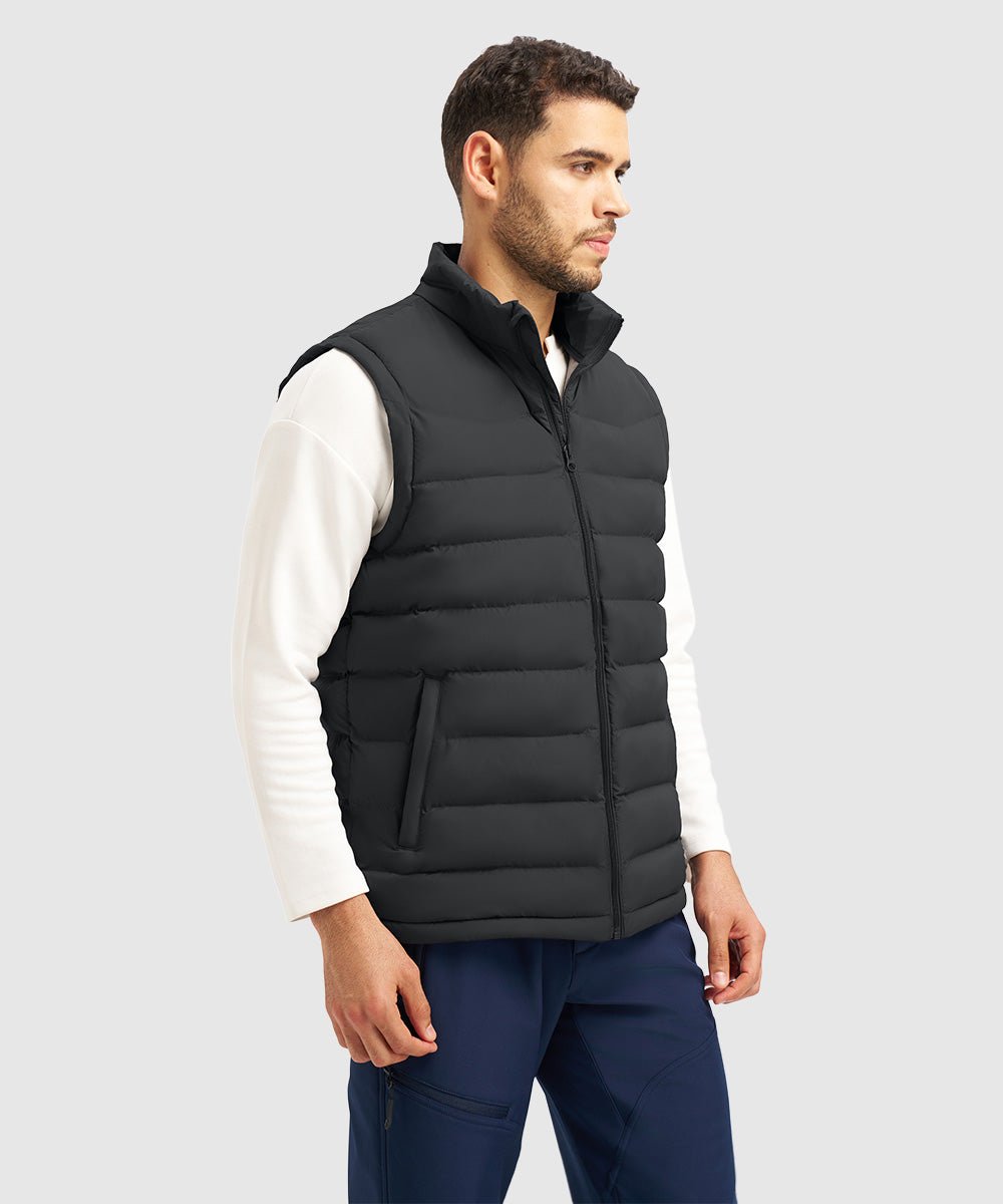 Men's Lightweight Puffer Quilted Sleeveless Jacket - TBMPOY