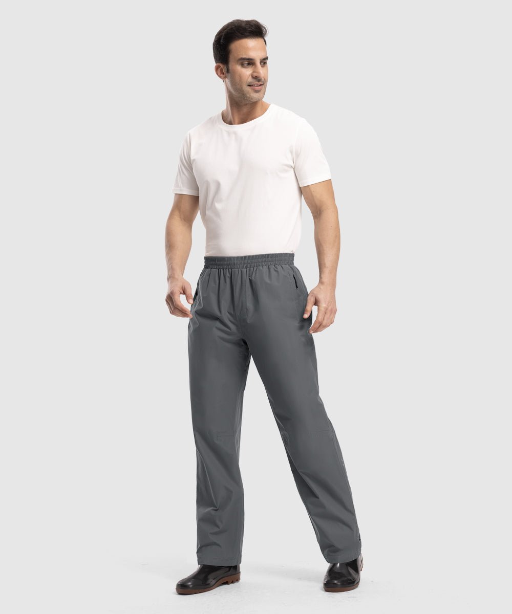 Men's Waterproof Breathable Rain Pants - TBMPOY