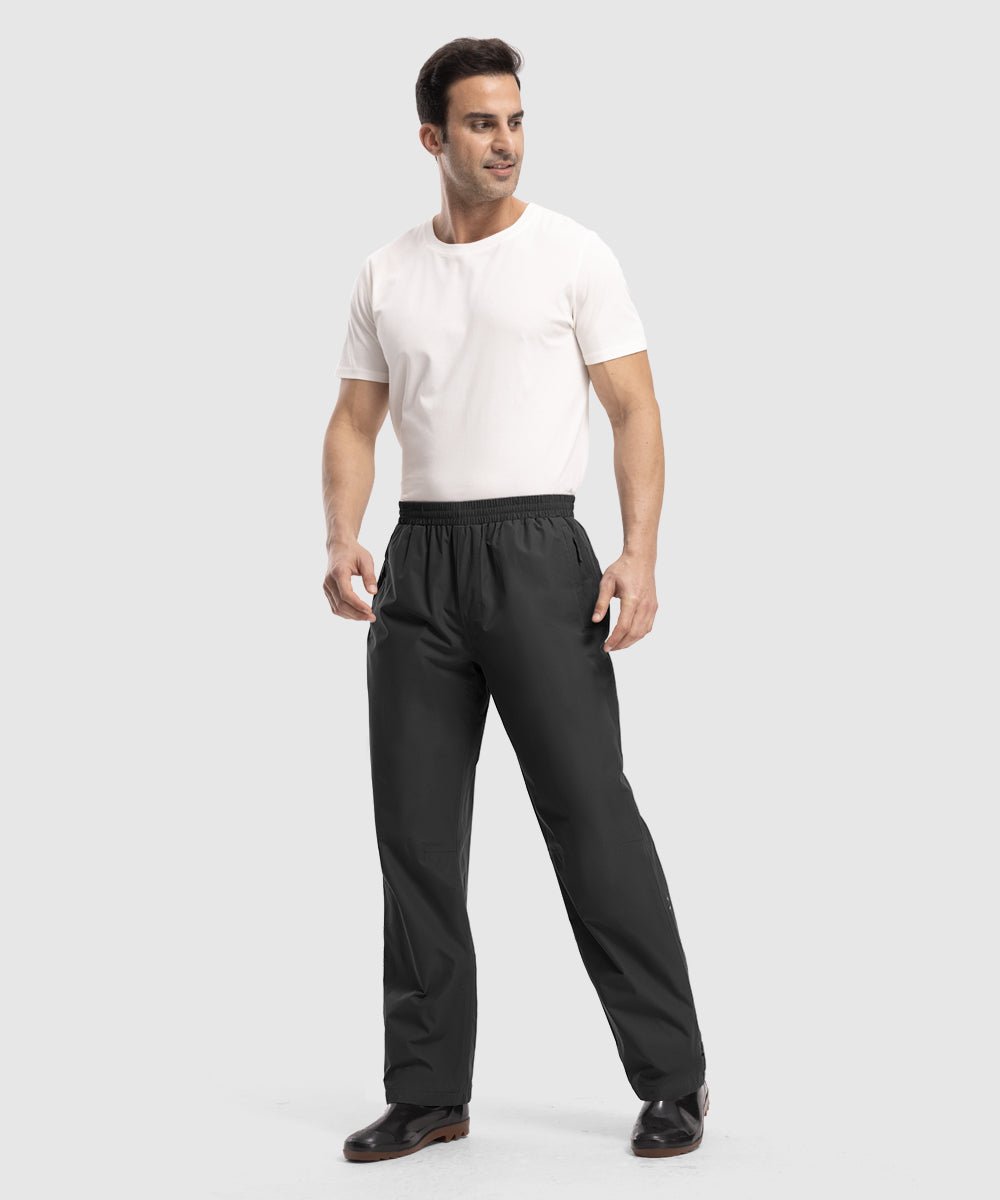 Men's Waterproof Breathable Rain Pants - TBMPOY