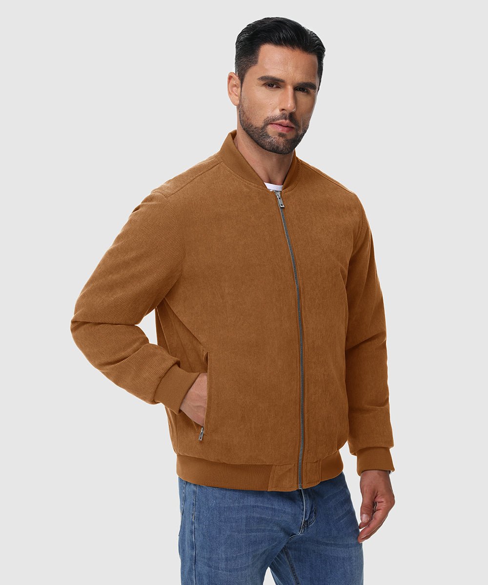 Men's Corduroy Light Cotton Jacket - TBMPOY