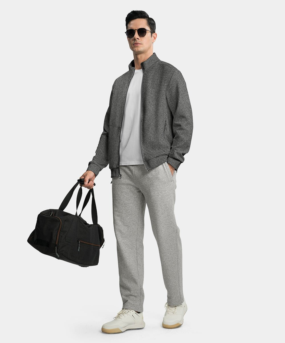 Men's Full Zip Elastic Sports Jacket - TBMPOY