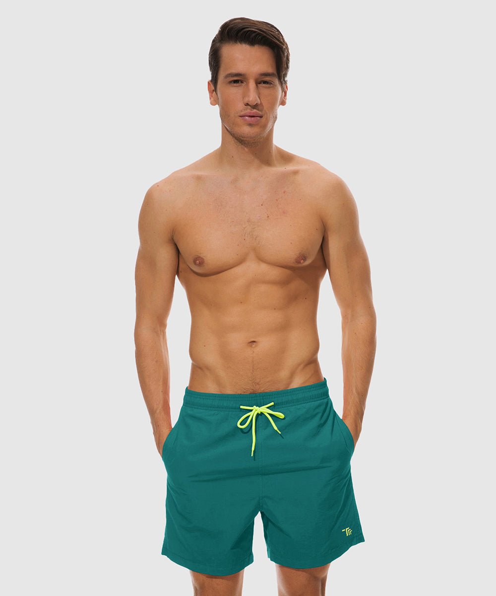 Men's Quick Dry Beach Shorts Swim Trunks - TBMPOY