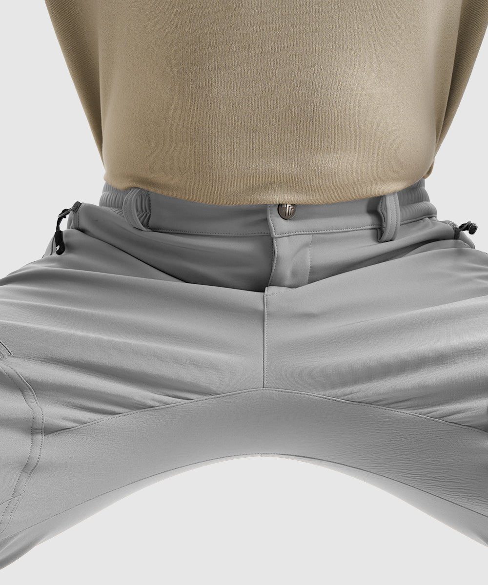 Men's Durable Fleece - Stretch Outdoor Hiking Pants - TBMPOY