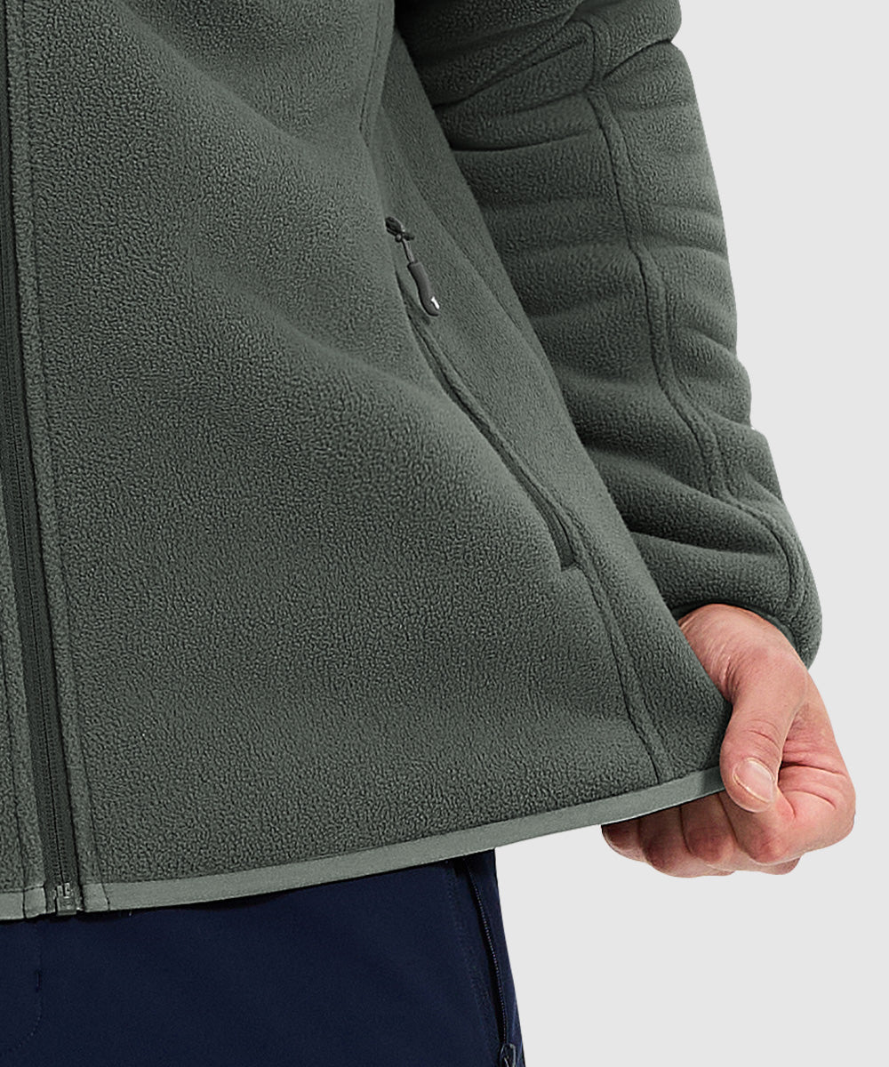 Men's Chest Pocket Fleece Jacket - TBMPOY
