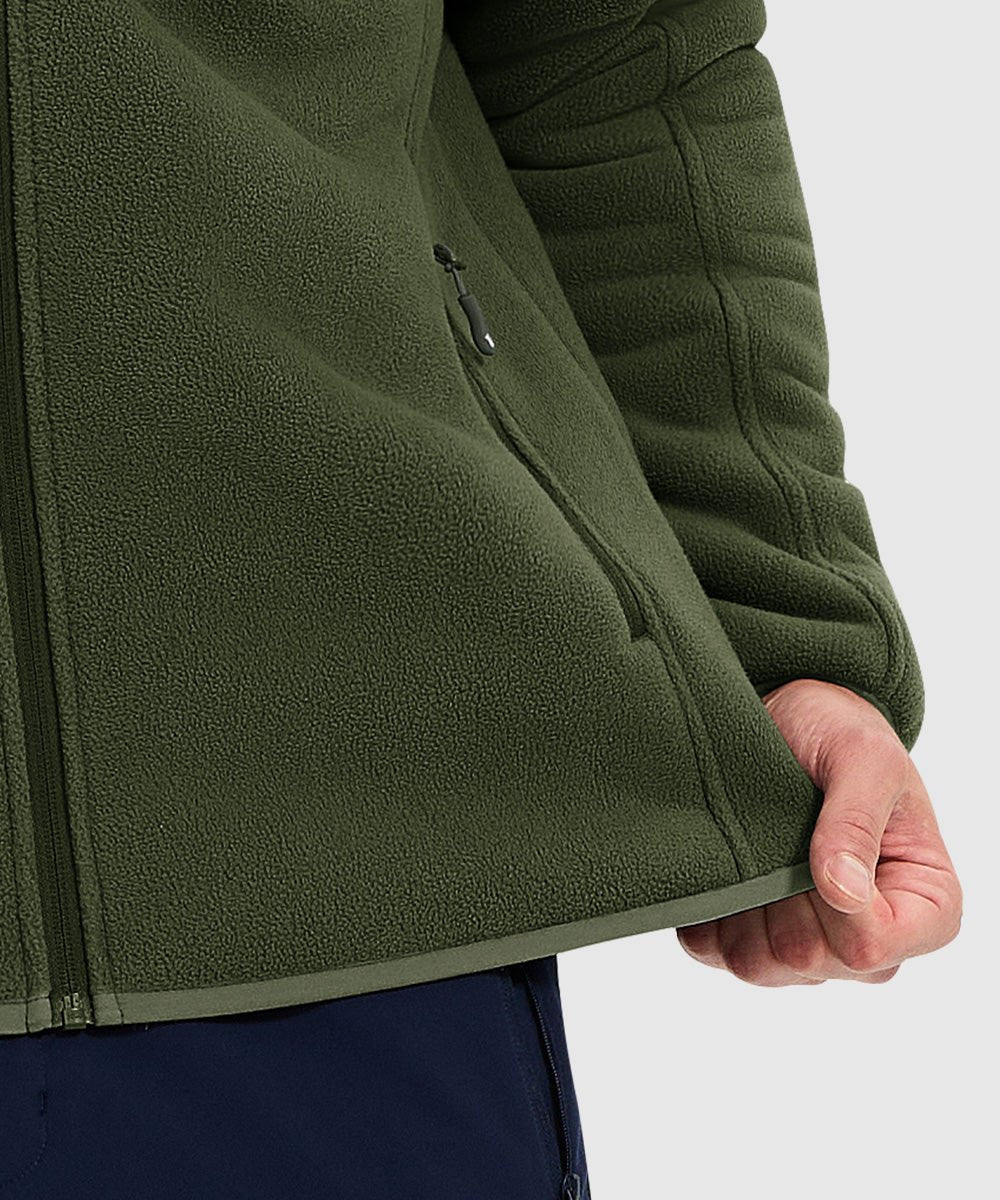 Men's Chest Pocket Fleece Jacket - TBMPOY