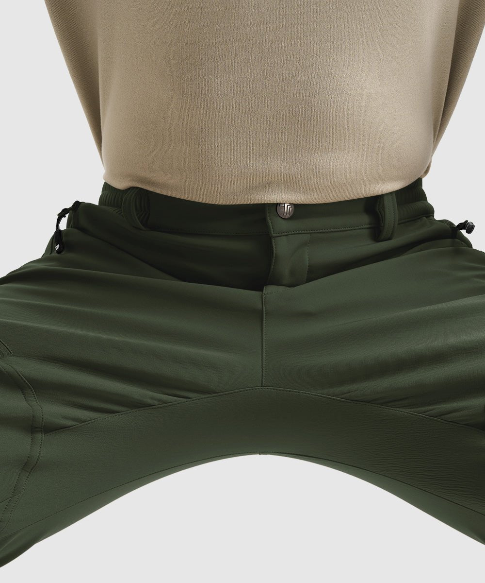 Men's Durable Fleece - Stretch Outdoor Hiking Pants - TBMPOY