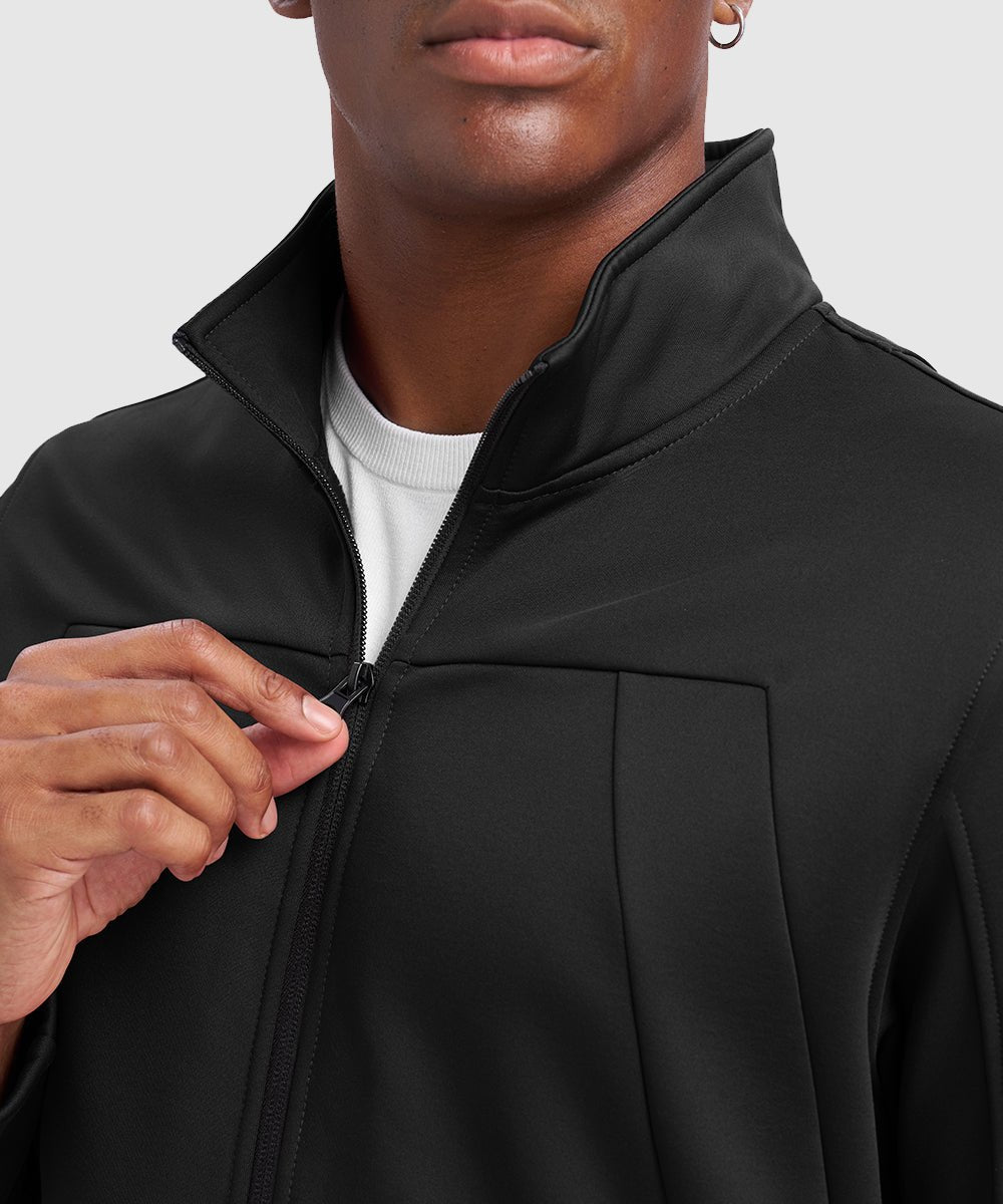 Men's Stand Collar Cold - proof Running Fitness Suit - TBMPOY