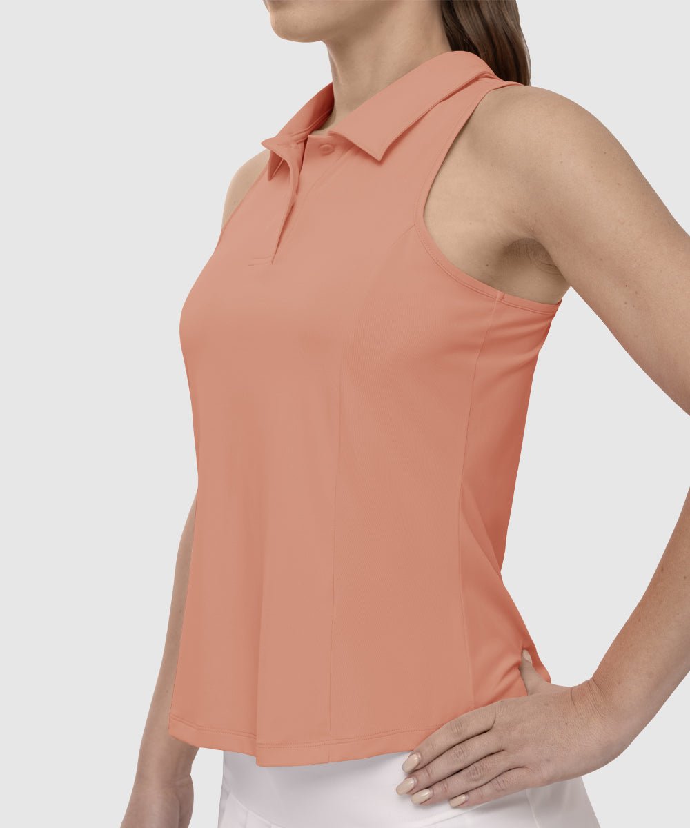 Women's Sleeveless Lightweight Quick Dry Golf Shirt - TBMPOY