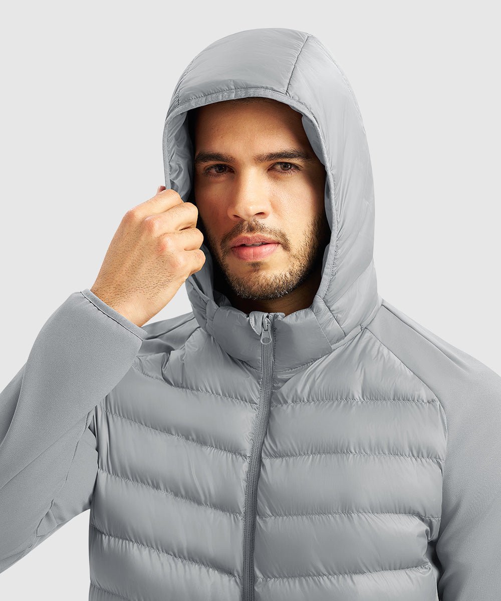 Men's Versatile Water - Repellent Hooded Puffer Coat - TBMPOY