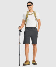 Men's Stretchy Quick Dry Cargo Hiking Shorts - TBMPOY