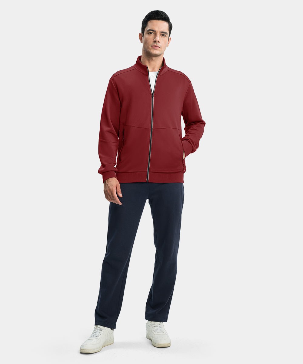 Men's Full Zip Elastic Sports Jacket - TBMPOY