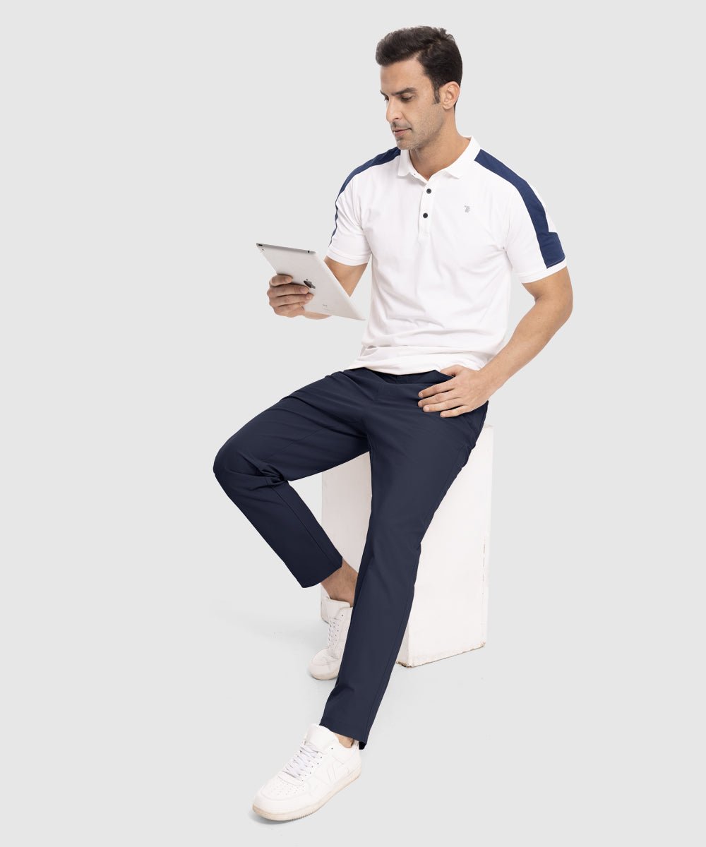 Men's Casual Stretch Work Dress Golf Pants - TBMPOY