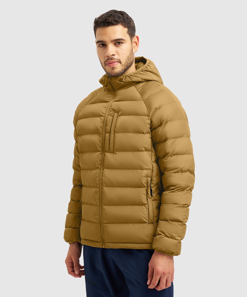Men's Outdoor Insulated Puffer - Filled Jacket - TBMPOY