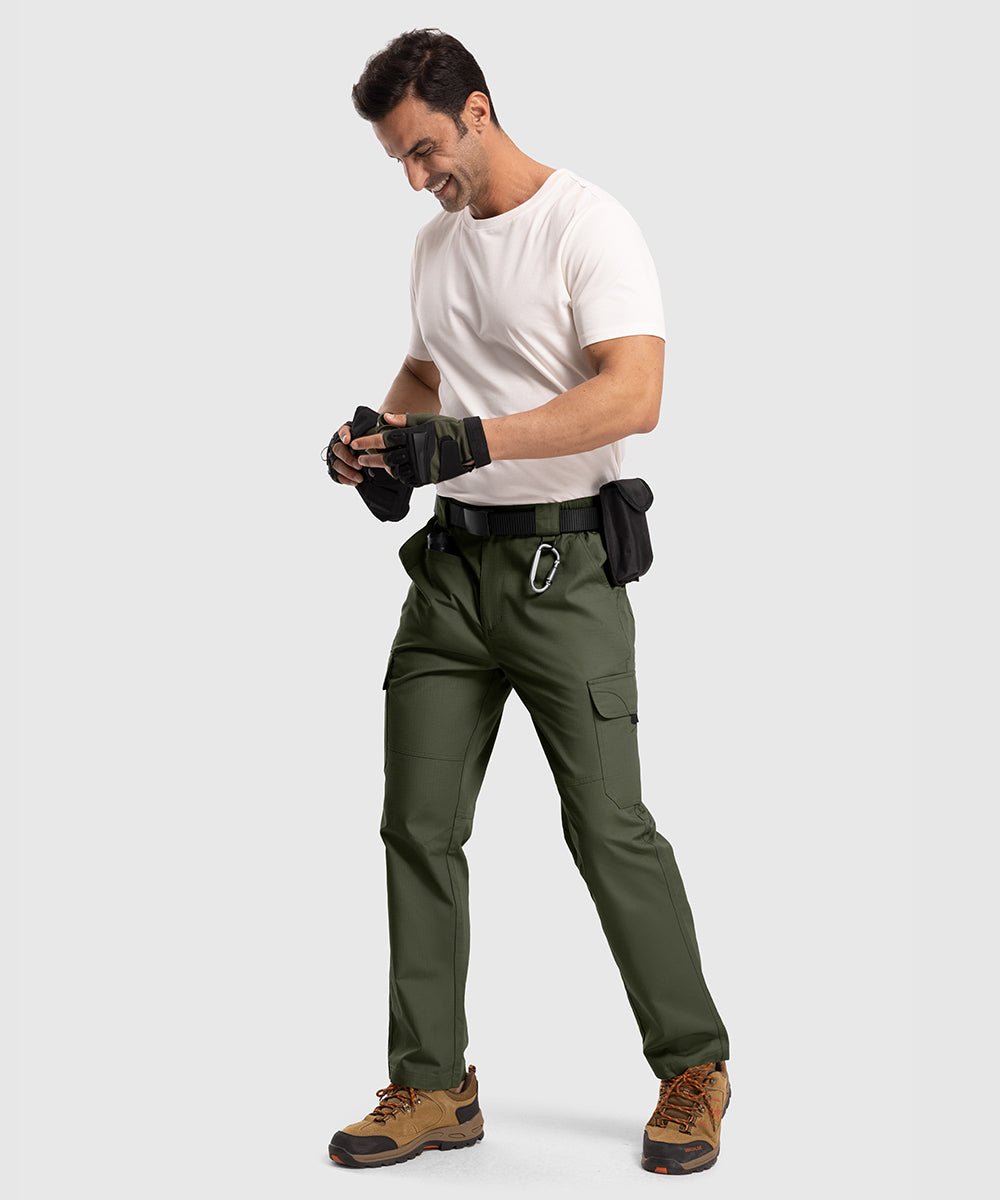 Men's Rip Stop Cargo Work Tactical Pants - TBMPOY