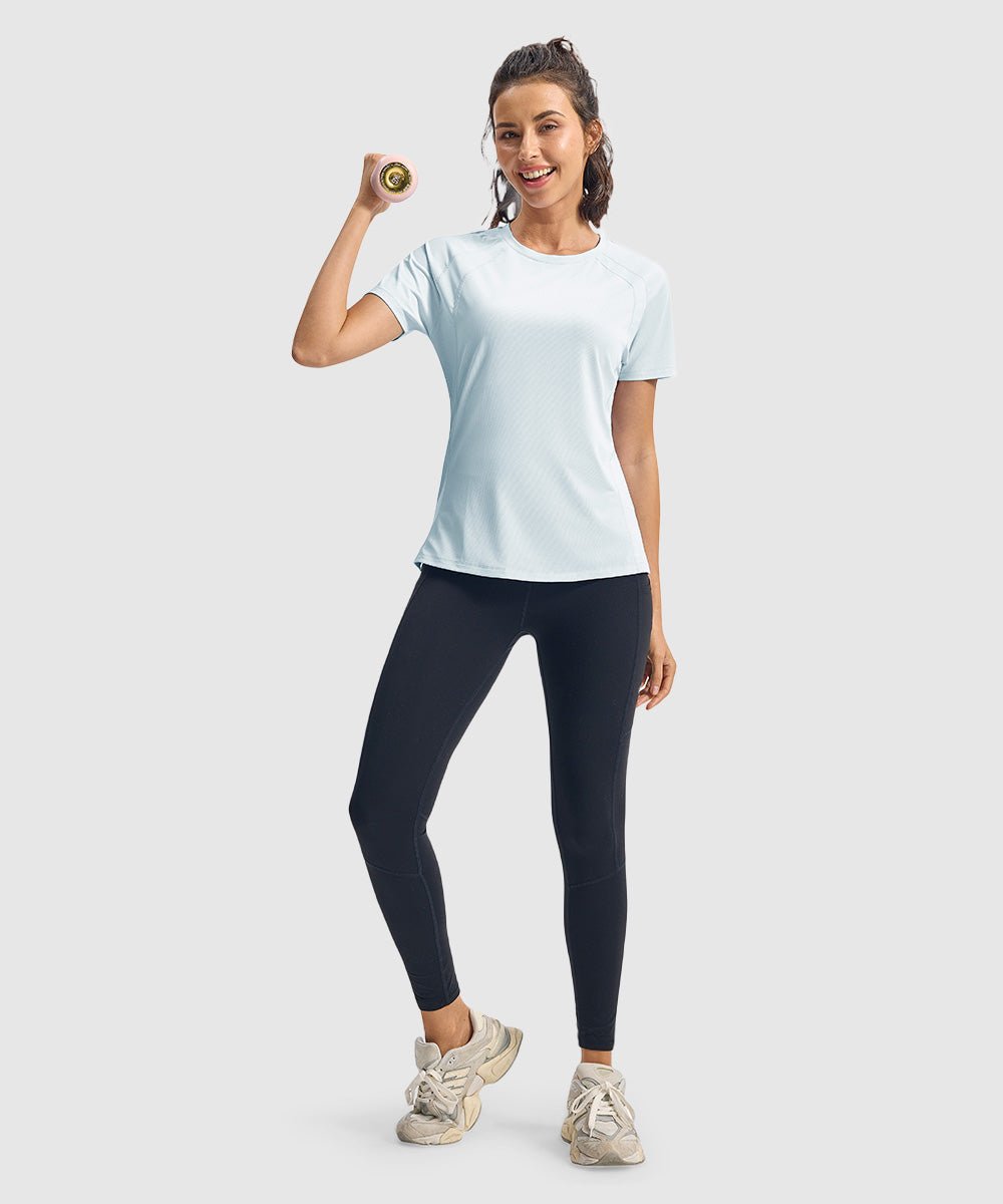 Women's Stretchable Gym Training Shirt - TBMPOY