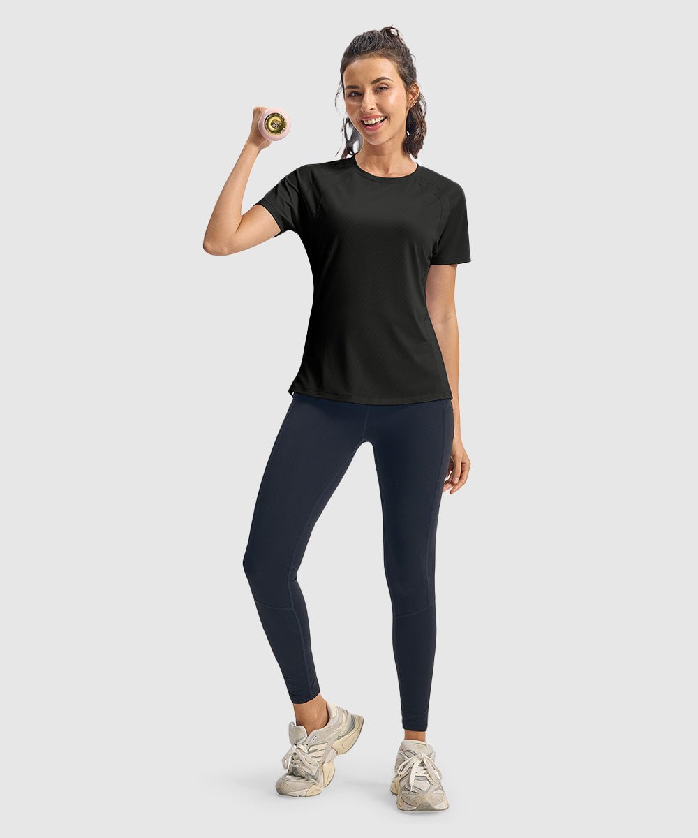 Women's Stretchable Gym Training Shirt - TBMPOY