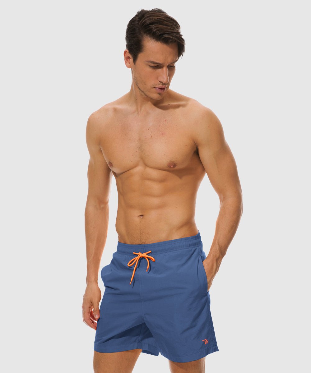 Men's Quick Dry Beach Shorts Swim Trunks - TBMPOY