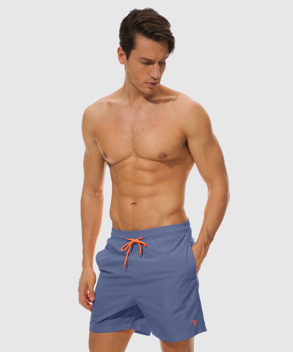 Men's Quick Dry Beach Shorts Swim Trunks - TBMPOY