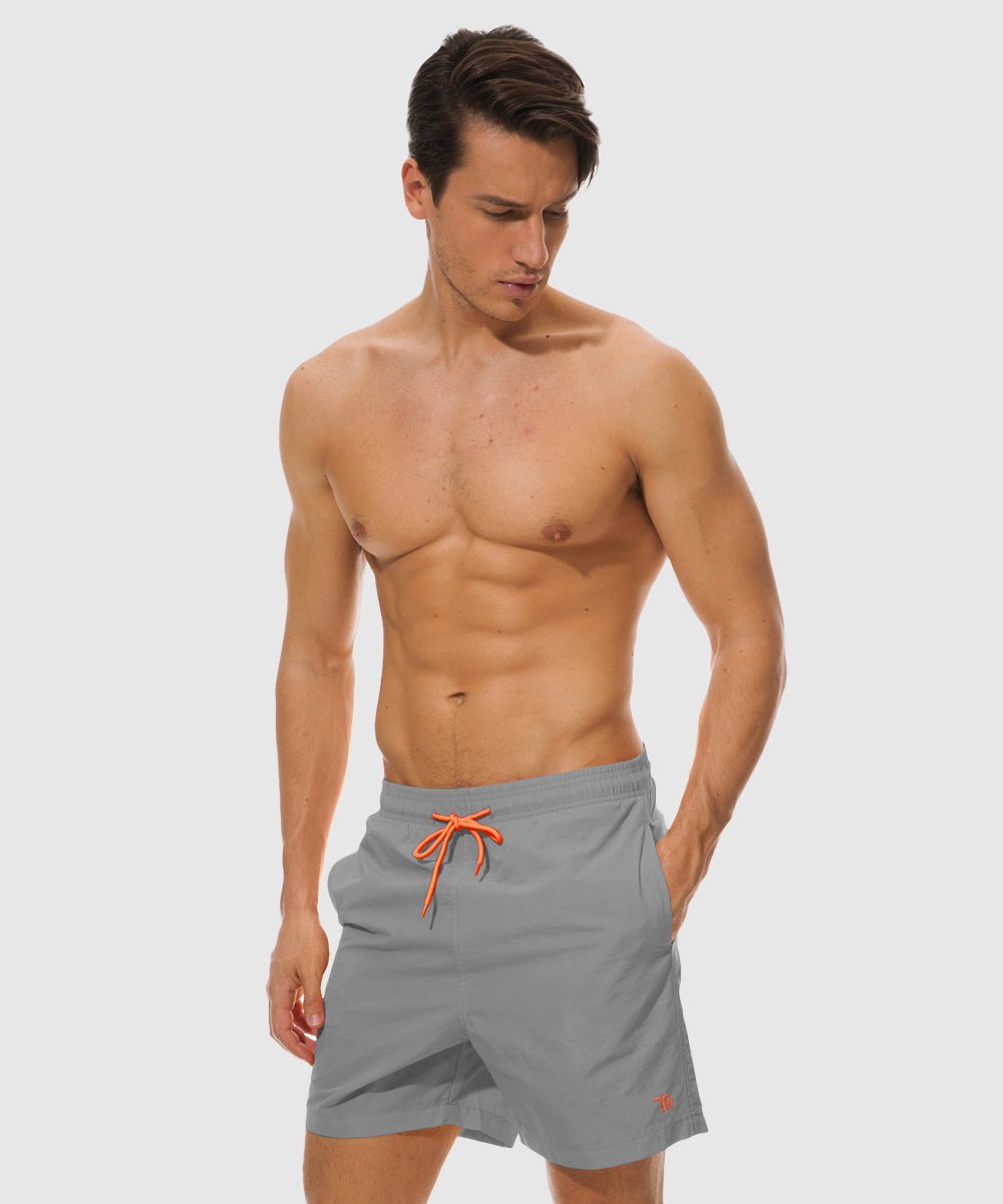 Men's Quick Dry Beach Shorts Swim Trunks - TBMPOY