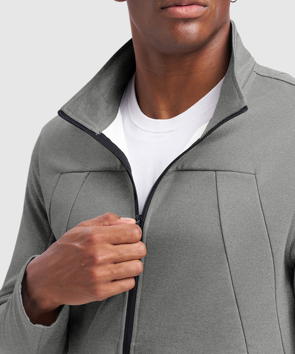 Men's Stand Collar Cold - proof Running Fitness Suit - TBMPOY