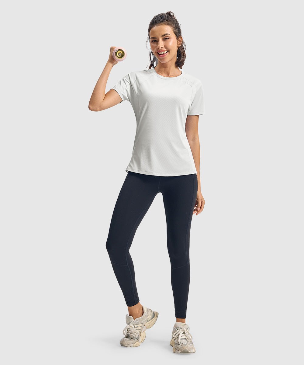 Women's Stretchable Gym Training Shirt - TBMPOY