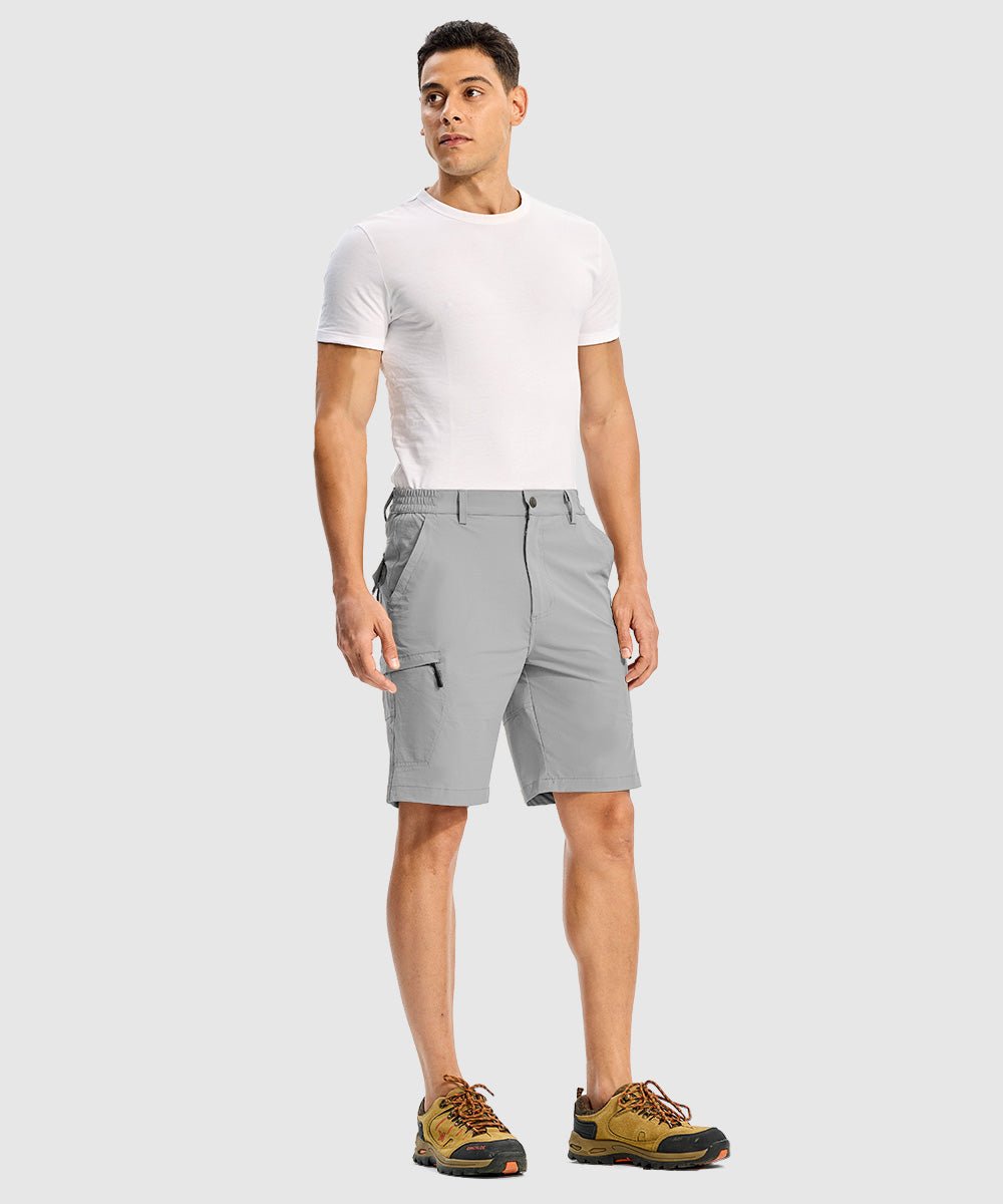Men's Stretchy Quick Dry Cargo Hiking Shorts - TBMPOY