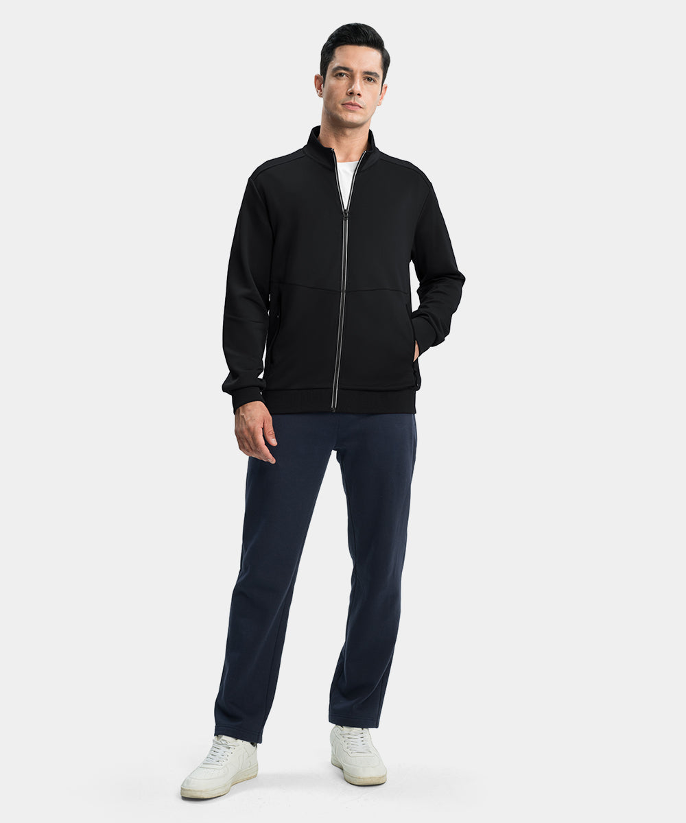 Men's Full Zip Elastic Sports Jacket - TBMPOY