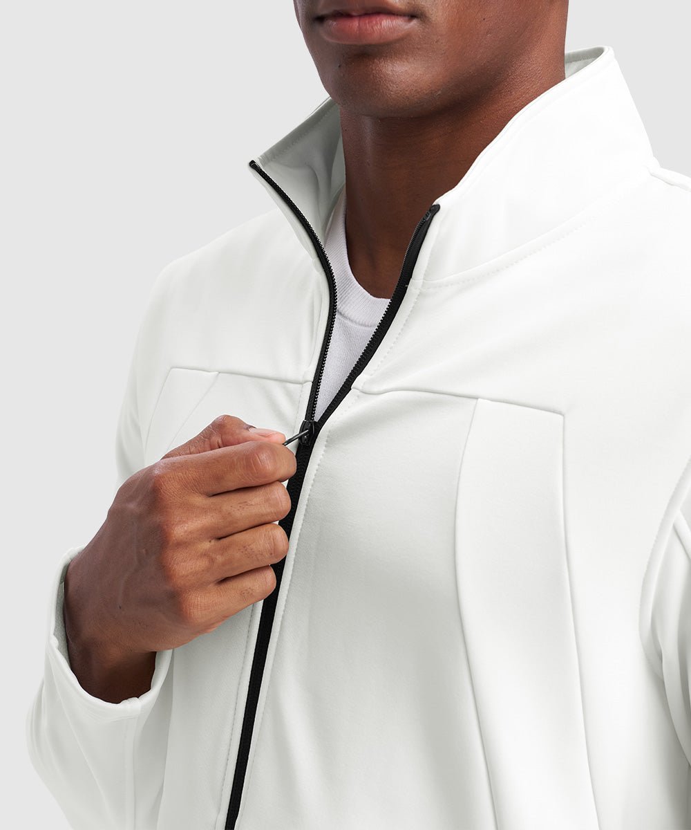 Men's Stand Collar Cold - proof Running Fitness Suit - TBMPOY