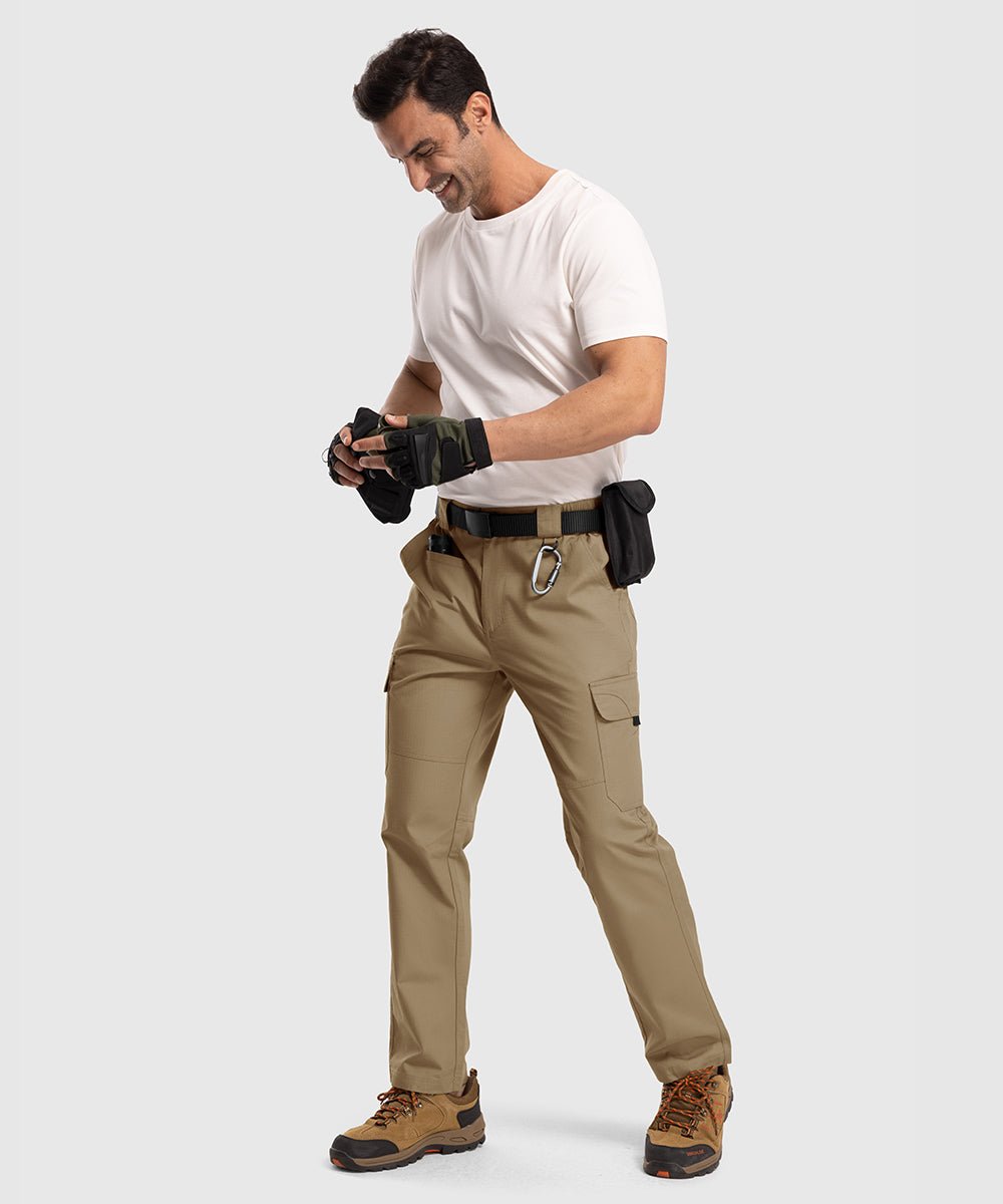 Men's Rip Stop Cargo Work Tactical Pants - TBMPOY