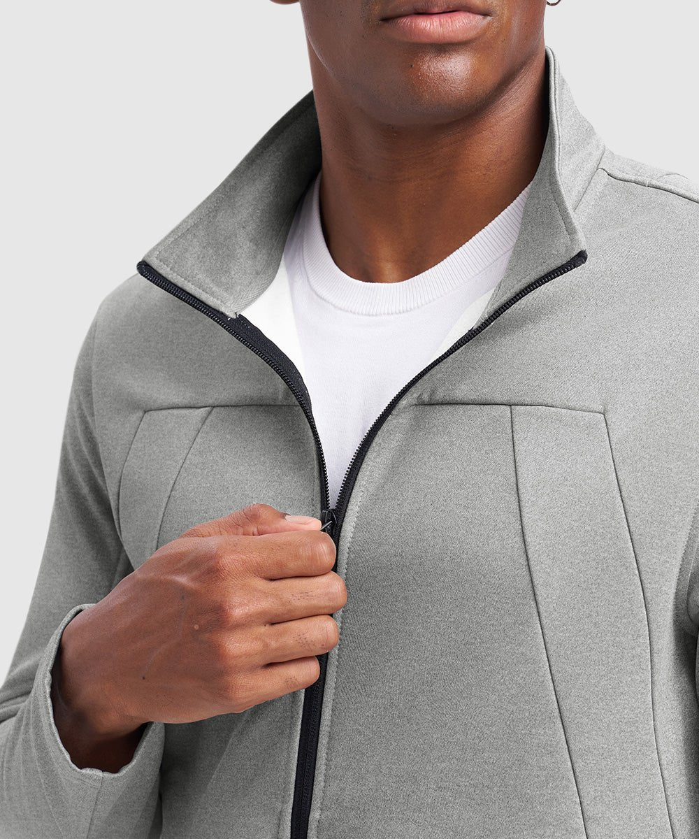 Men's Stand Collar Cold - proof Running Fitness Suit - TBMPOY