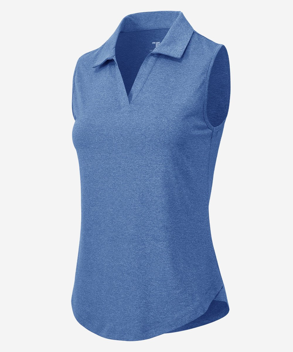 Women's Sleeveless Quick Dry Golf Shirt - TBMPOY