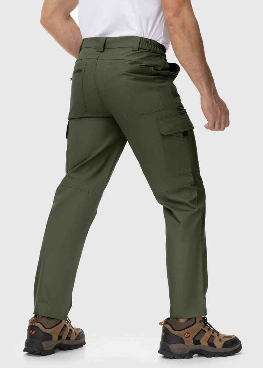 Men's Rip Stop Cargo Work Tactical Pants - TBMPOY