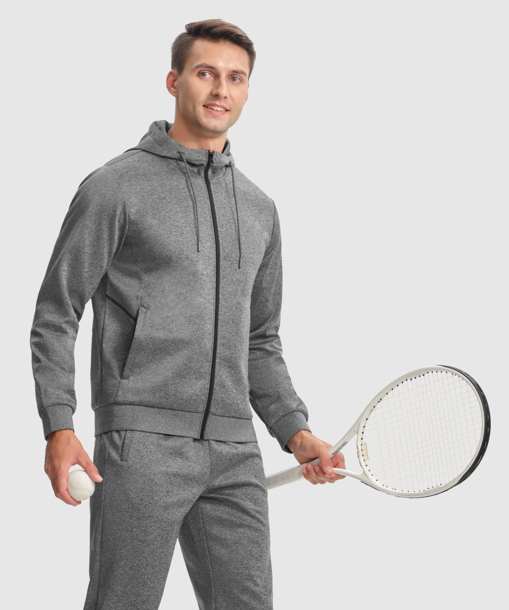 Men's Performance Full Zip Lounge Sets - TBMPOY