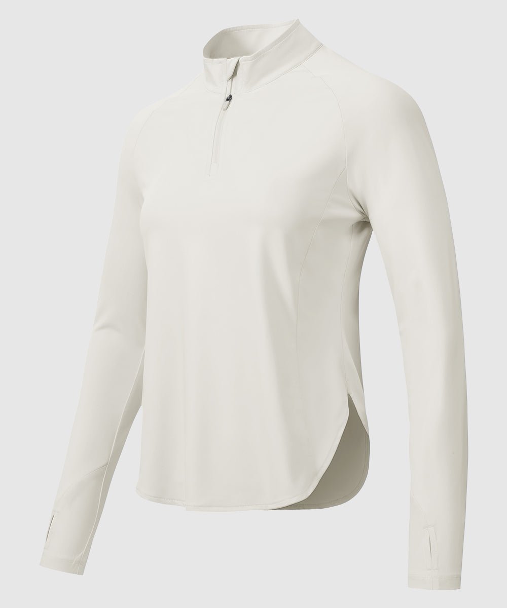 Women's Quarter Zip Sun Protection Garment - TBMPOY