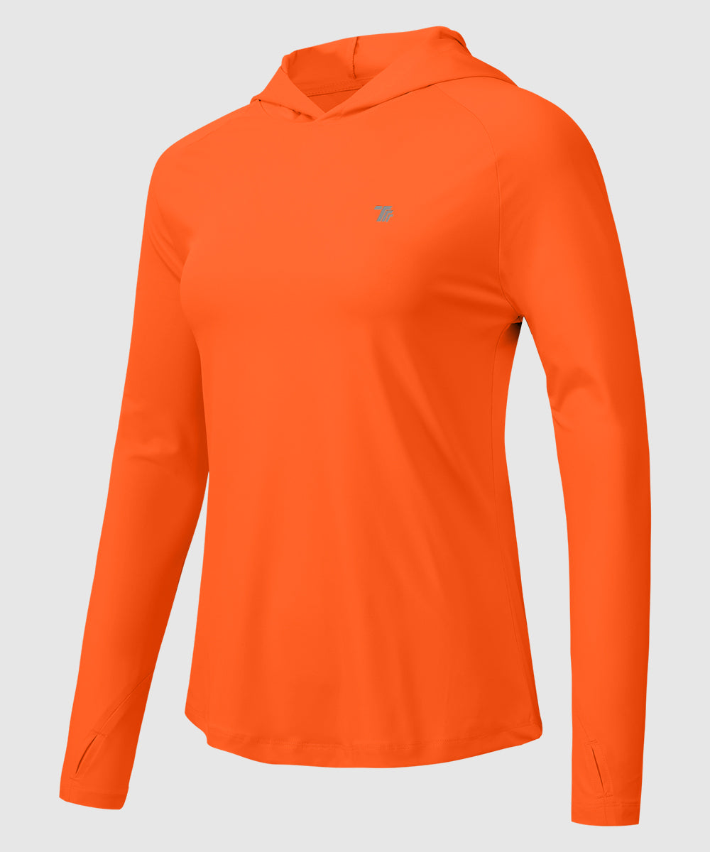 Women's UPF 50+ Sun Protection Hoodie Shirt - TBMPOY