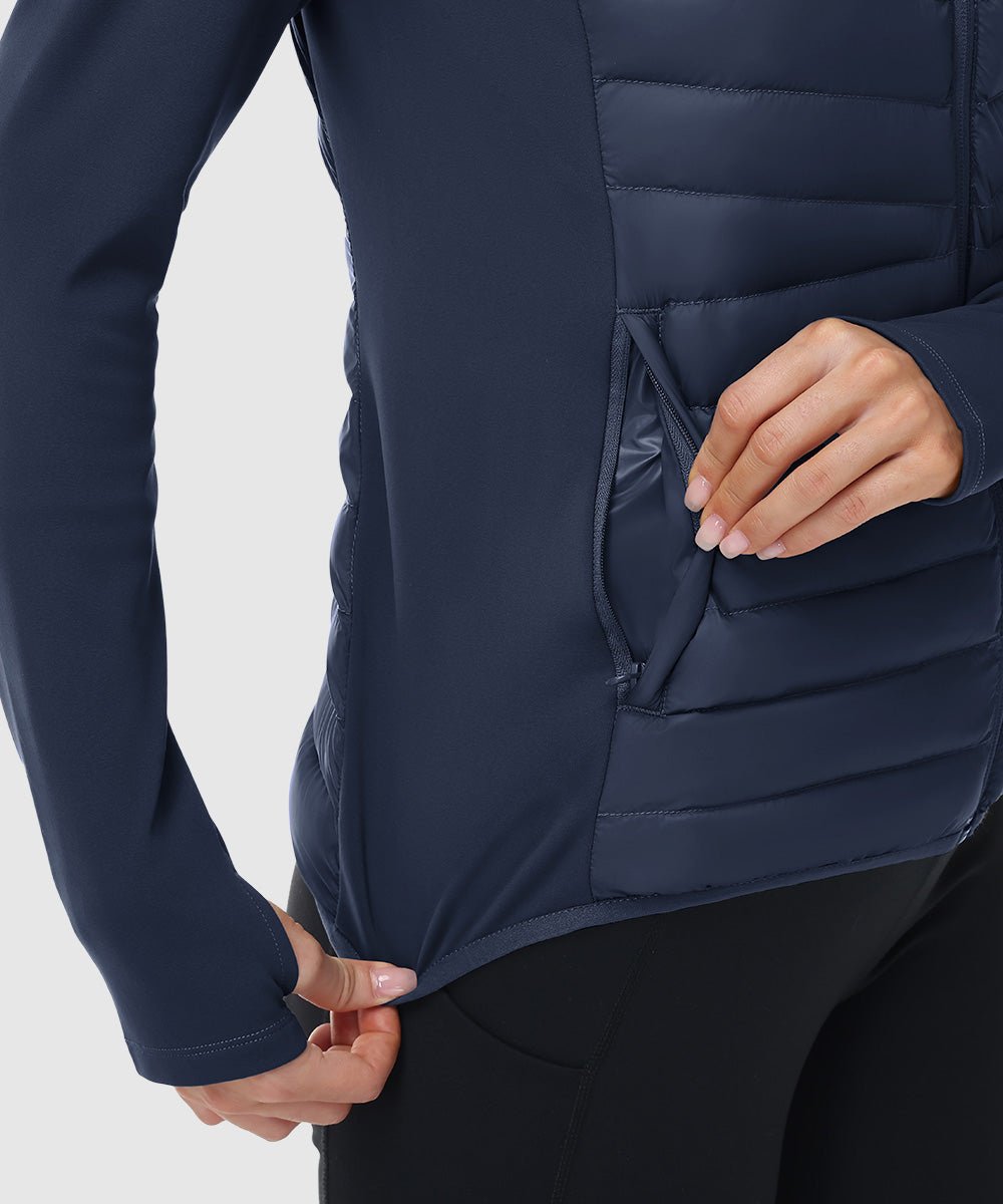 Women's Slim Fit Puffer - Fit Jacket - TBMPOY
