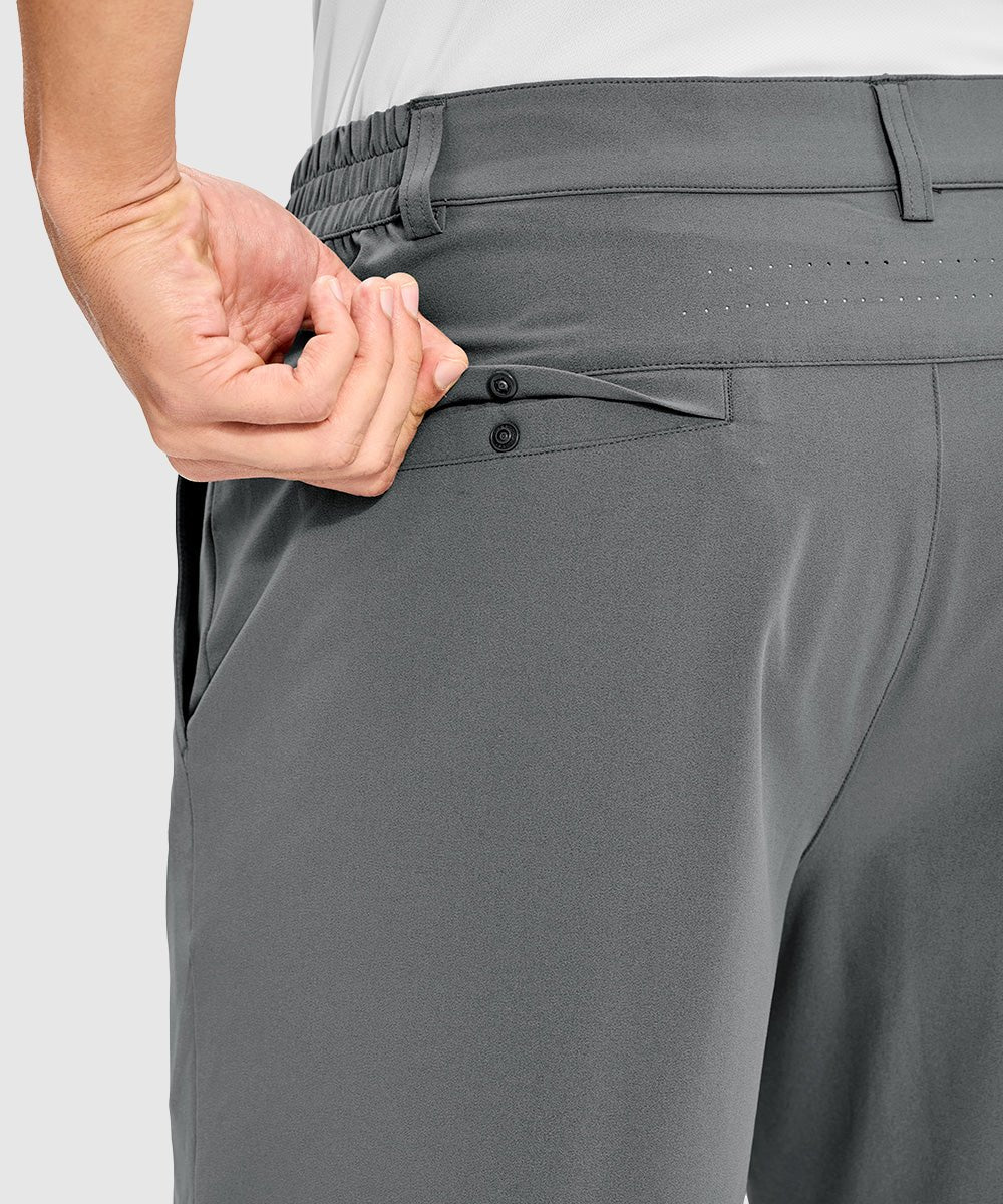 Men's Moisture - Wicking Golf Enthusiast Shorts - TBMPOY