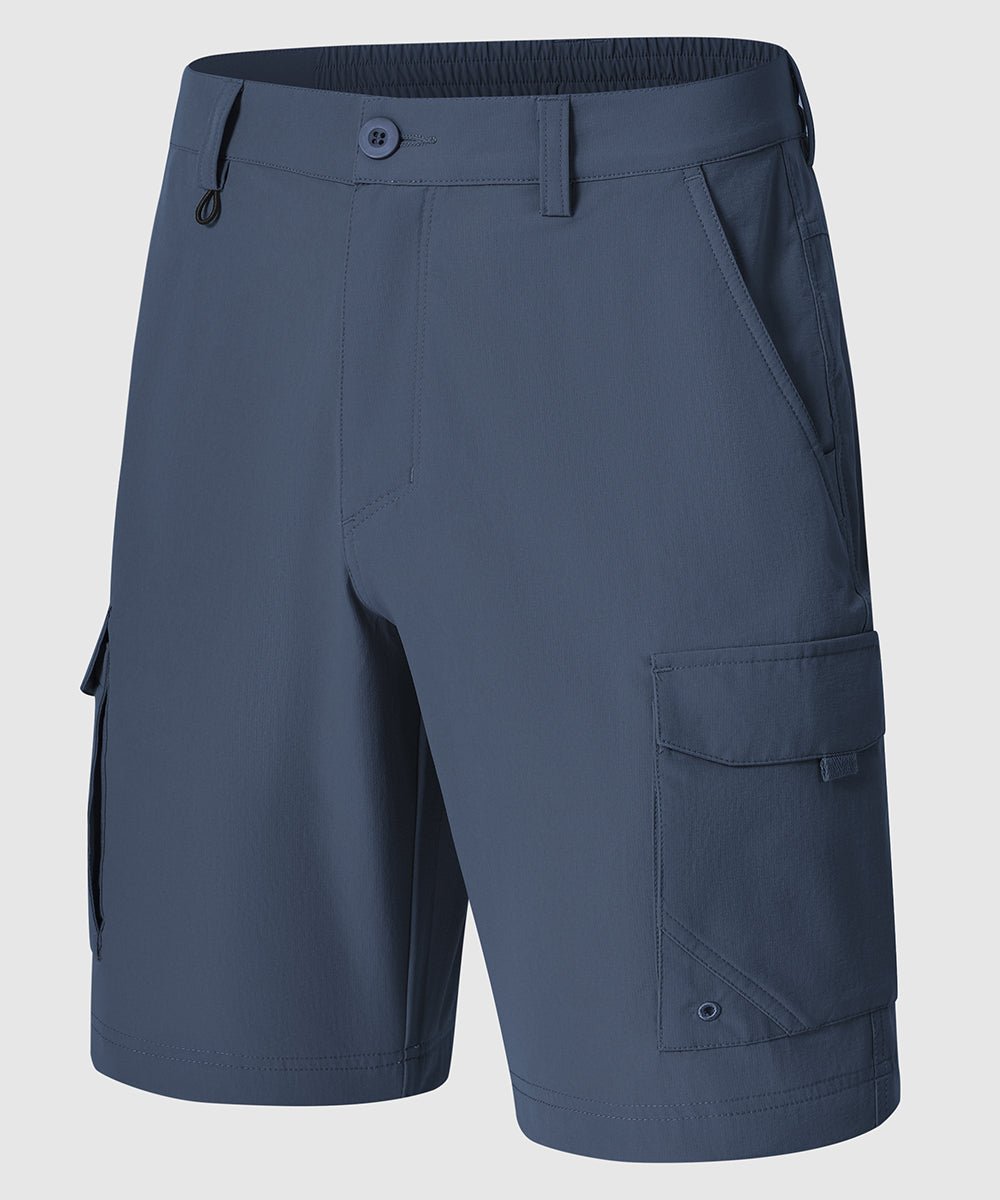 Men's 9‘’ Outdoor Stretch Waterproof Workwear Hiking Shorts - TBMPOY