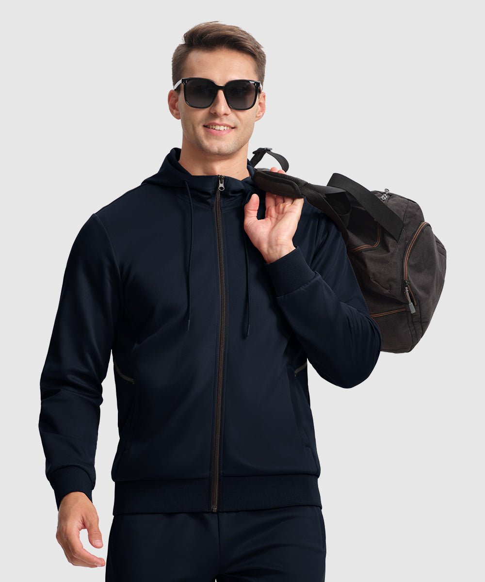 Men's Warm Classic Full Zip Tracksuits - TBMPOY