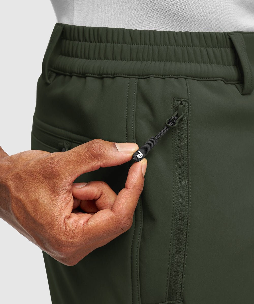 Men's Durable Fleece - Stretch Outdoor Hiking Pants - TBMPOY