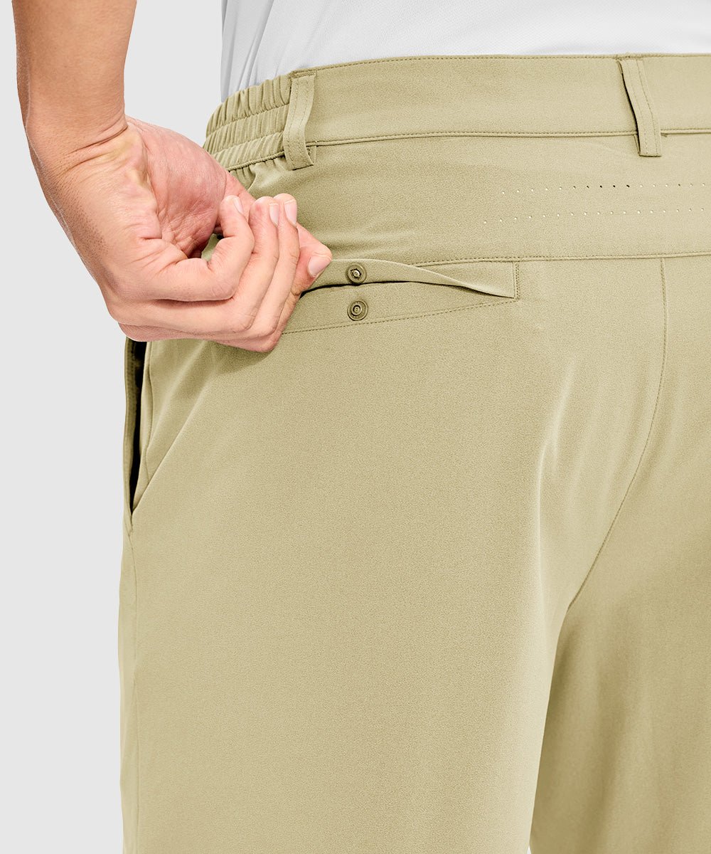 Men's Moisture - Wicking Golf Enthusiast Shorts - TBMPOY