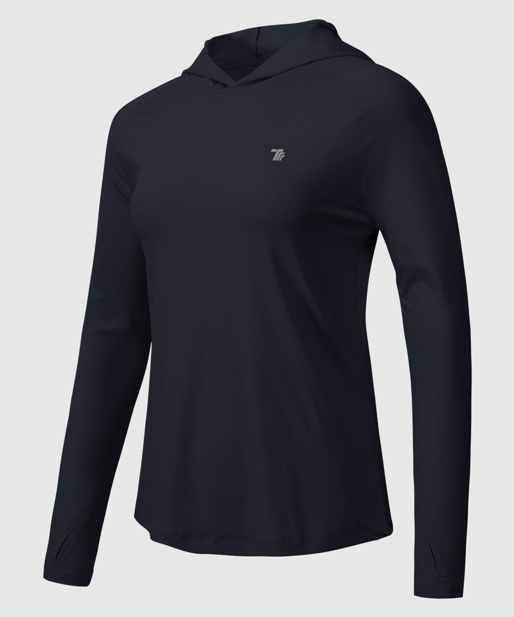 Women's UPF 50+ Sun Protection Hoodie Shirt - TBMPOY