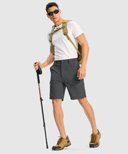Men's Stretchy Quick Dry Cargo Hiking Shorts - TBMPOY