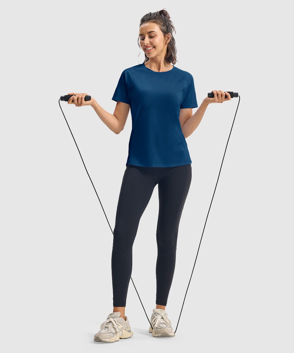 Women's Stretchable Gym Training Shirt - TBMPOY