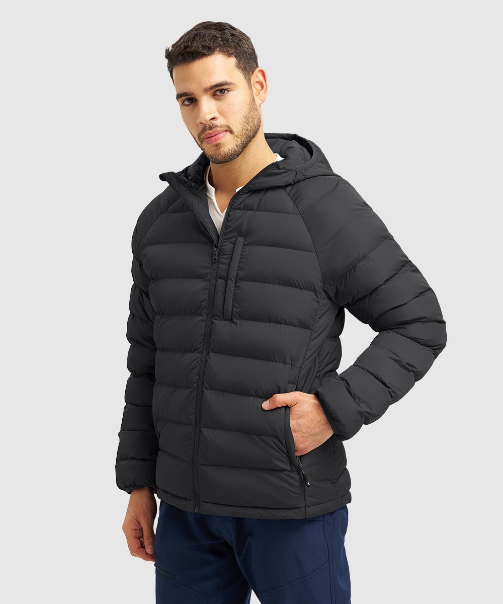 Men's Outdoor Insulated Puffer - Filled Jacket - TBMPOY