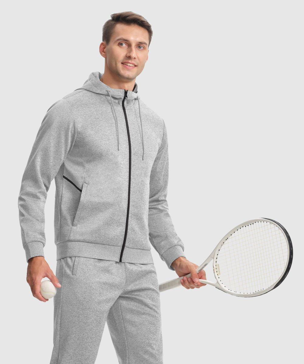 Men's Performance Full Zip Lounge Sets - TBMPOY