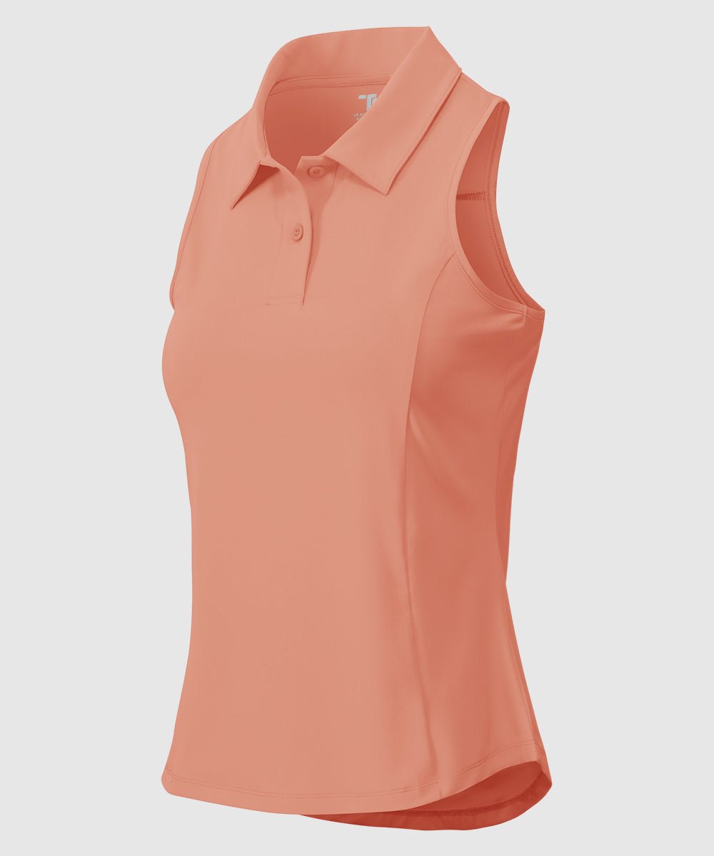 Women's Sleeveless Lightweight Quick Dry Golf Shirt - TBMPOY