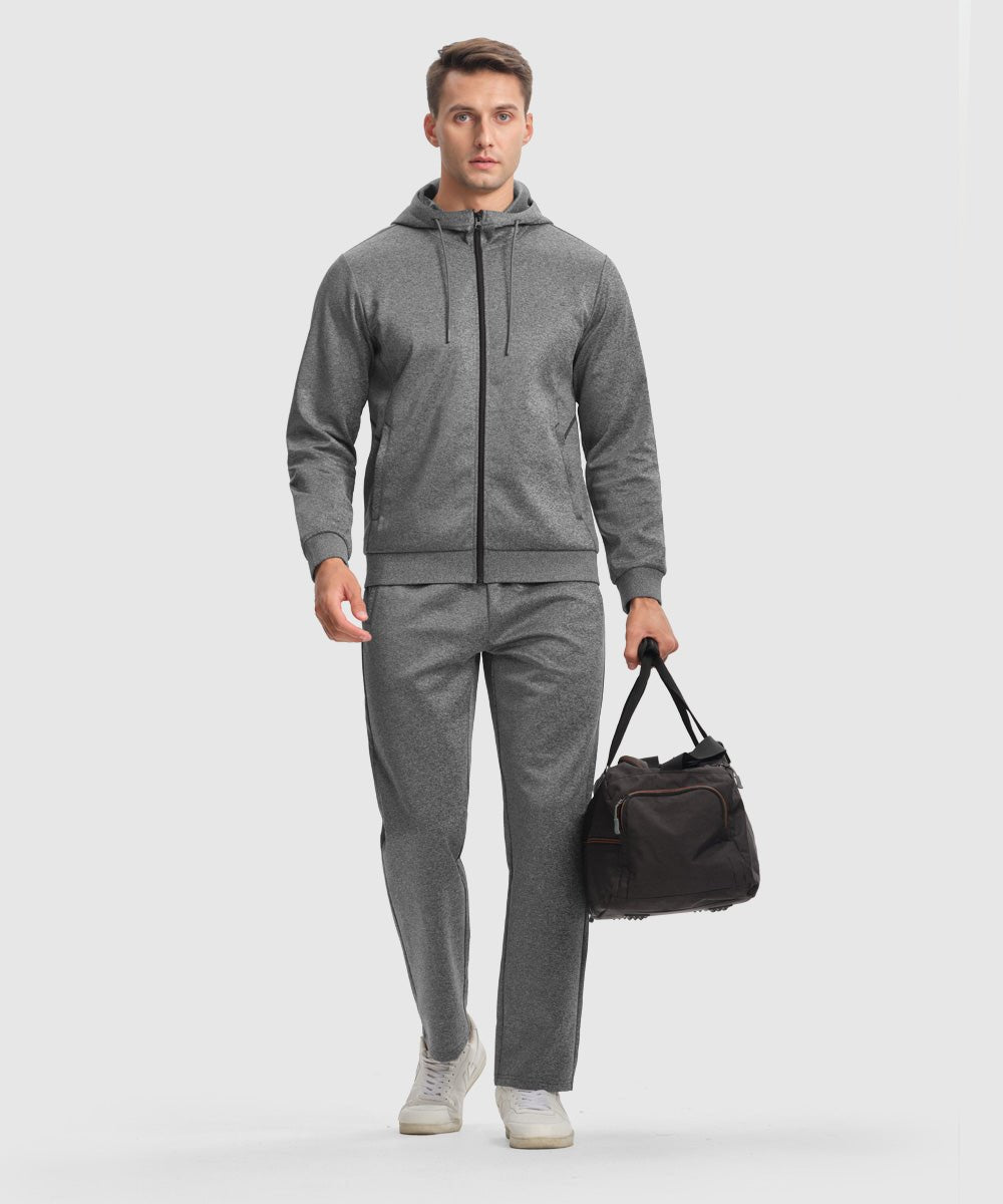 Men's Performance Full Zip Lounge Sets - TBMPOY