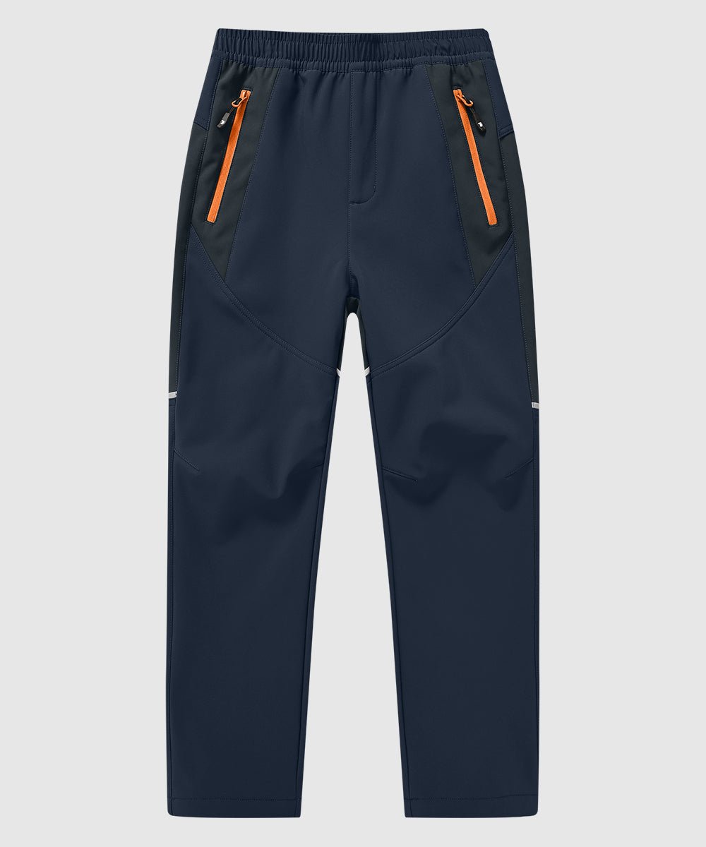 Boys' Outdoor Fleece - Lined Hiking Pants - TBMPOY